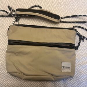 Lululemon Tan Crossbody Bag